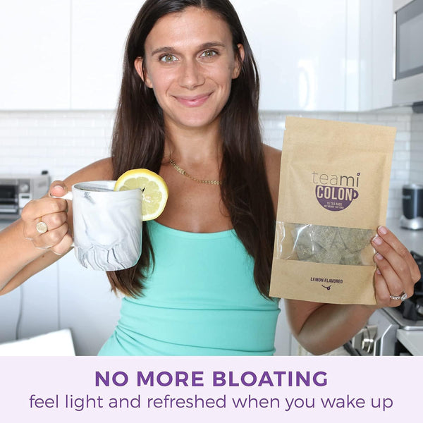 Teami® Colon Cleanse and Detox Tea | All Natural Cleanse tea for Men & Women (30 Days Supply, Colon Lemon) 30 Days Supply Colon Lemon
