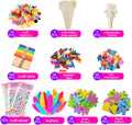Itopstar 3000 Kids Arts and Crafts Supplies for Kids Crafting Supply in 3 Layered Plastic Art Box All in One Ages 8 9 10 11 & 12 Year Old Girls &