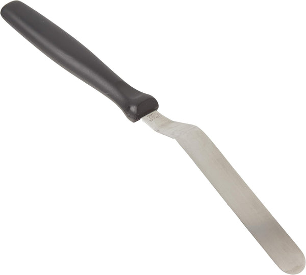 Ateco Ultra Offset Spatula with 4.25" x 0.75" Stainless Steel Blade, 4½", Silver Offset - 4.25"