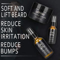 Shaving Kit for Men, Include Safety Razor, Sandalwood Cream, Aftershave, Pre Shave Oil, Shaving Brush and Bowl, Shaving Apron Bib -Unique Gifts