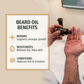 Live Bearded® Beard Oil, 1880, Bourbon, Bitters, Citrus, 1 fl oz 1880 - Bourbon, Bitters, Citrus