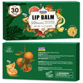 AZEN 30 Pack Lip Balm, Natural Lip Balm Bulk, Lip Care Product, Moisturizing Lip Balms for Dry Cracked Lips - 10 Flavors