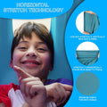 Indoor Therapy Sensory Swing for Kids, Special Needs Joy Cuddle Ceiling Snuggle Swings, Outdoor Room Adjustable Fabric Hammock for Children Child