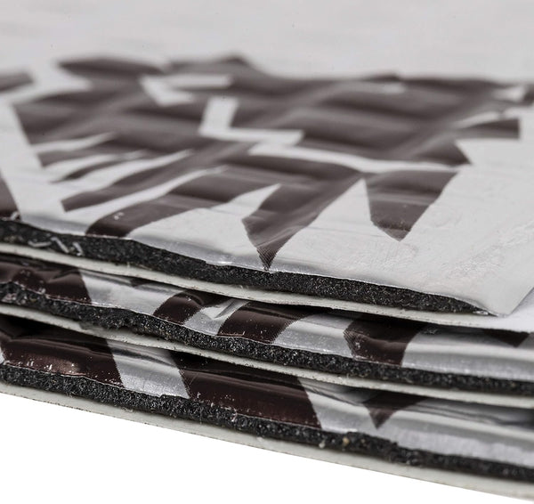 80 Mil 18 Sqft Car Sound Deadening Mat, Butyl Automotive Sound Deadener, Audio Noise Insulation and Dampening