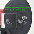 Reducing Bushing Arbor Adapters 1" Thick from 1-1/4" to 1", 3/4", 5/8", 1/2" Arbor Aluminum - S/4 1" Thick-4 Piece