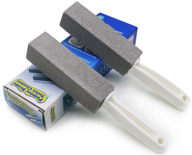 Pumice Cleaning Stone with Handle Pumice Stone for Toilet Bowl Household Cleanin