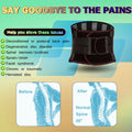 Back Brace Support Belt for Men Women Lower Back Pain Relief for Herniated Disc, Sciatica, Scoliosis Back Brace Lumbar Support Belt for Posture