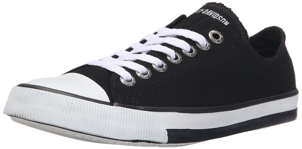 Harley-Davidson Footwear Womens Zia Lace Up Sneakers Shoes Casual - Black 7 Black