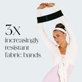 Bala Bands Resistance Bands, Non-Slip Fabric Exercise Bands | Non-Slip Ankle, Legs, Glutes & Booty Bands, Women & Men - Loop Workout Bands for