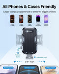 andobil Military-Grade Phone Holders for Your Car 【89+ LBS Strongest Suction & Metal Clip】 2026 Ultimate Car Phone Holder, Dashboard Windshield