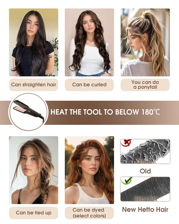 Hetto Microlink Hair Extensions Human Hair Blonde Micro Bead Hair Extensions Real Hair Invisible Short for Women 12 Inch 45g 50s 1-1-M-#60 12-Inch