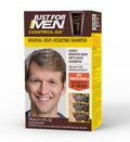 SHAMPOO Just for Men Control GX Grey Reducing for Lighter Shades of Hair, Blonde to Medium Brown, Gradual Hair Color with Keratin, 4 Fl Oz - Pack