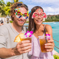 Vinsot 32 Pcs Beach Pool Party Sunglasses Hawaiian Glasses Luau Party Favor Hawaiian-themed