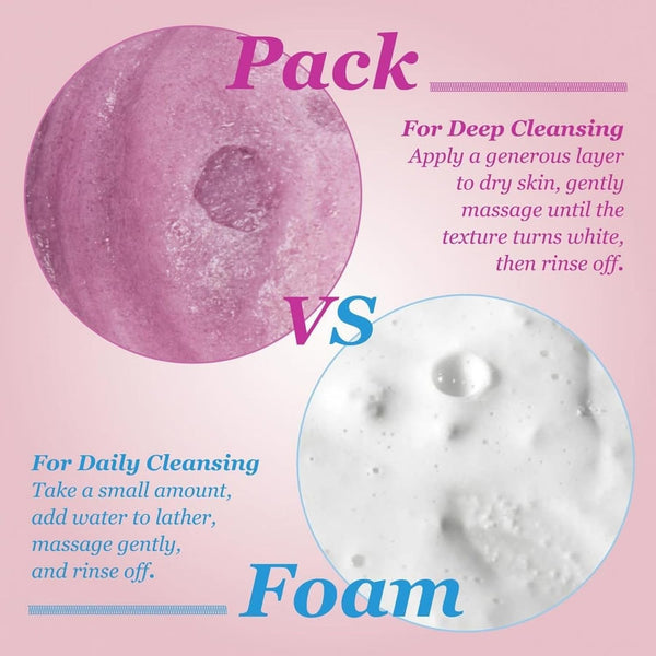 4-In-1 Konjac Jelly Face Cleanser Ã¢ÂÂ Gentle Daily Exfoliating, Deep Cleansing, Pore Care & Makeup Removal | Berry Smoothie Texture with