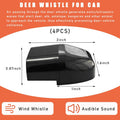 Dickno 4 PCS Deer Whistles for Car, Automotive Deer Warning Whistle Devices, Animal Warning Devices Avoids Collision, Universal Animal Alert