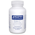 Pure Encapsulations Ester-C & Flavonoids - Vitamin C Supplement for Antioxidants - Immune & Vascular Support* with Calcium & Rutin - Gentle on