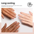 Beetles Nude Gel Nail Polish, 15ml Neutral Brown Base Color Gel Polish | Nail Concealer Mocha Sheer Translucent Effect Soak Off UV French Art