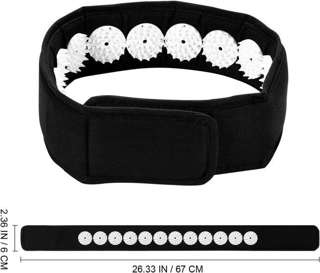 Acupressure Headband, Acupressure Wrap Belt Headband for Muscle Relaxation, Facial Skin Lift up and Chin up Belt Headban