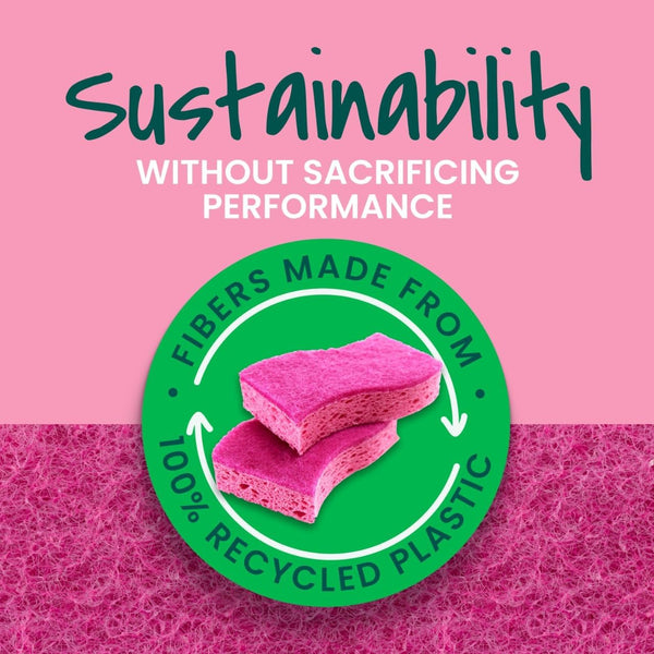 Scotch-Brite Delicate Clean Non-Scratch Scrub Sponge, 3 Pack 3 Count