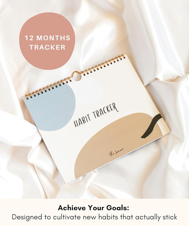 Lamare Habit Tracker Calendar Ã¢ÂÂ Premium Daily Habit Tracker Journal and Goa