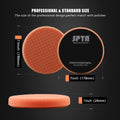 Buffing Polishing Pads, SPTA 5Pcs 7.5 Inch Face for 7 Inch 180mm Backing Plate Mix Cutting Force Buffing Pads Cutting Polishing Pad Kit for Car