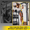 HOXWC Pull Up Assistance Bands, Adjustable Heavy Duty Resistance Band for Pull Up, 3 Pull Up Bands, Comfortable Fabric Feet/Knee Rest, Assistance