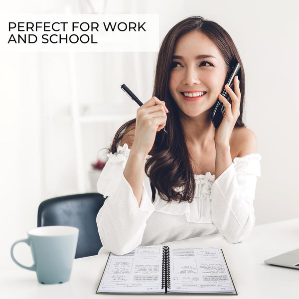 Beautiful To Do List Notebook - Aesthetic Daily Planner to Easily Organize Your Tasks And Boost Productivity - Stylish Undated ADHD Planner Gift