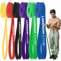 Resistance Bands Set, Exercise Workout Pull up Assistance Bands with 6 Resistance Levels, Muscle Training Straps for Fitness, Working Out, Body