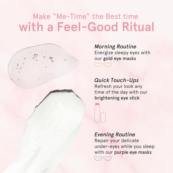 Grace & Stella under Eye Brightener Balm Stick - Caffeine Eye Cream for Dark Circles, Puffiness, Wrinkles - Moisturizer Stick with Niacinamide,