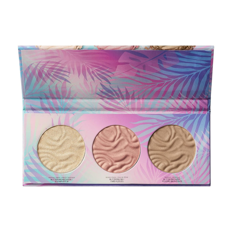 Physicians Formula Murumuru Butter Bronzer Face Powder Makeup Set, Includes Nourishing Butter Bronzer, Highlighter, Blush, Dermatologist Tested,