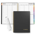 SUNEE 2025-2026 Appointment Book, Quarter-Hourly, Weekly & Monthly - from July 2025 to June 2026, 8.5"X11" Academic Planner, Flexible Cover, Note