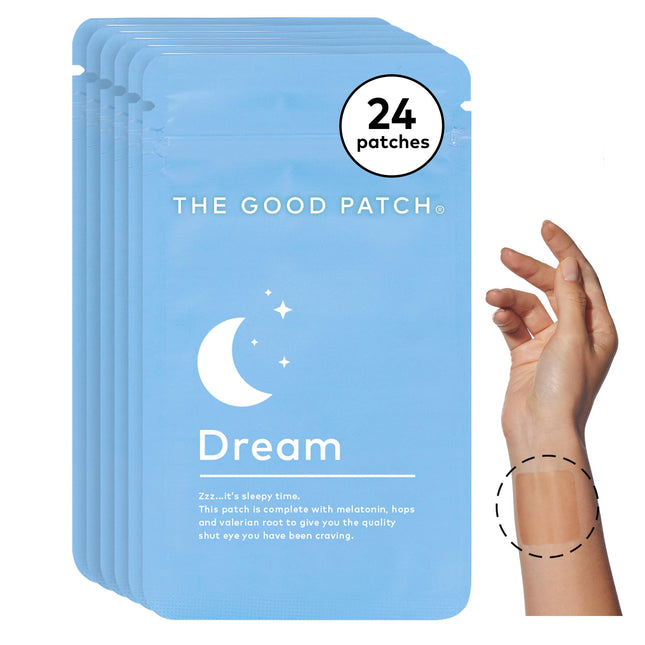 The Good Patch Plant Powered Sleep Support - Sustained Release Dream Patch with 