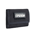 EXCELLENT ELITE SPANKER Nylon Trifold Wallet for Men ID Card Holder Tactical Military Wallet with Coin Pocket Outdoor Wallet BLK