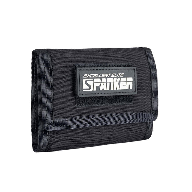 EXCELLENT ELITE SPANKER Nylon Trifold Wallet for Men ID Card Holder Tactical Military Wallet with Coin Pocket Outdoor Wa