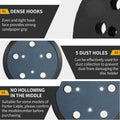 2 Pack 5 Inch 5 Hole Orbital Sander Replacement Pad for Porter Cable 333 333VS Random Orbit Sanders - Hook and Loop Sanding Pad Parts for Porter