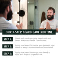 Live Bearded Beard Oil and Butter Grooming Kit - Made in the USA - All-Natural Ingredients with Shea, Argan, Jojoba - Growth Support | Tombstone