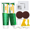 Drywall Repair Kit, 2 Pack Spackle Wall Repair Patch Kit with Scraper, Wall Mending Agent Large Hole Drywall Patch, Easy to Fill Holes in Home