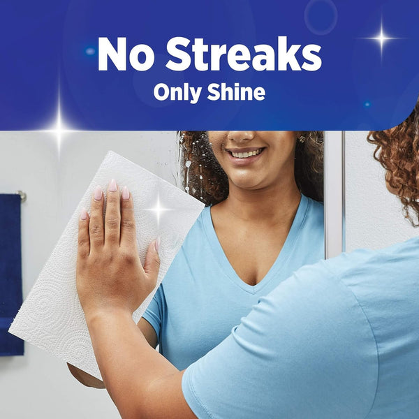 Sparkle Pick-A-Size Paper Towels, 24 Double Rolls = 48 Regular Rolls, Everyday Value Paper Towel with Full and Half Sheets