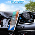 Magnetic Phone Holder for Car, Wixgear [2 Pack] Universal Air Vent Magnetic Phone Mount for Car, Car Phone Holder Mount for Cell Phones and Mini