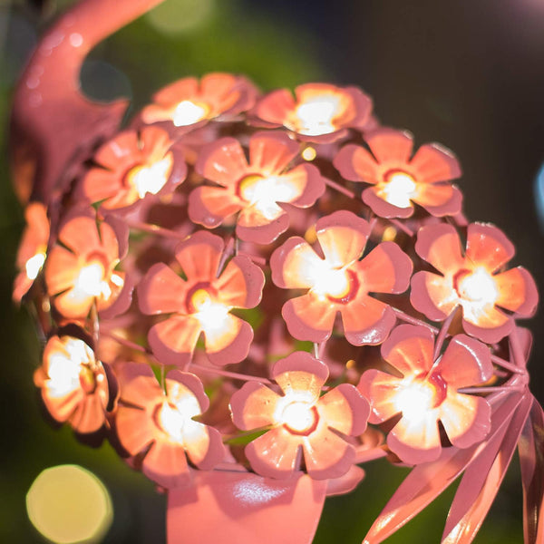 Homeimpro Garden Solar Lights Flamingo Yard Decor Gifts for Women Outdoor Decorations Stake Lights, Waterproof Warm White 27 LED for Lawn,Patio,