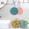 Yoget 4 Pack Shower Loofah Sponge, 60G Bath Loofa Exfoliating Body Scrubber Green