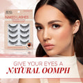 Ardell Naked Strip Lashes 421 Ã¢ÂÂ Natural-Looking, Long-Lasting False Eyelashes with Invisiband for Seamless Blend, 4 Pairs, 1-Pack