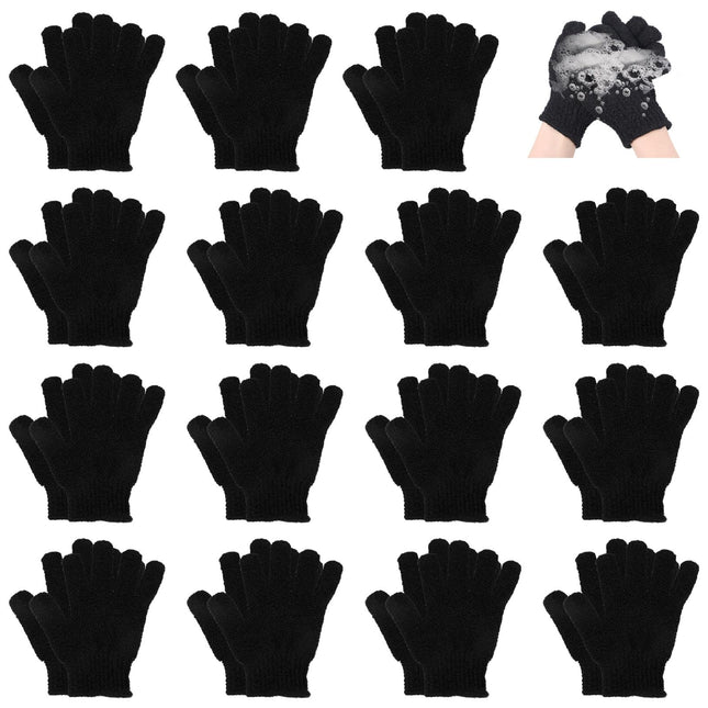 60Pcs Exfoliating Gloves Bulk, Exfoliating Body Scrubber Glove Exfoliator for Body Scrub Mitt, Bath Gloves for Shower Ex