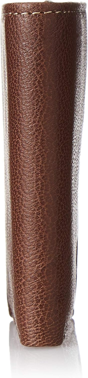 Timberland Men'S Genuine Leather Rfid Blocking Trifold Wallet, Brown, One Size
