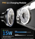 BHHB for iPhone 17 Magsafe Car Mount Charger, [2026 New] 15W 2in1 Magnetic Wireless Car Charger, fits for Magsafe Car Charger, Vent/Dashboard