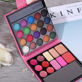 All in One Makeup Kit - 20 Eyeshadow, 6 Lip Glosses, 3 Blushers, 2 Powder, 1 Concealer, 1 Mirror, 1 Brush, Make Up Gift Set for Teen Girls,