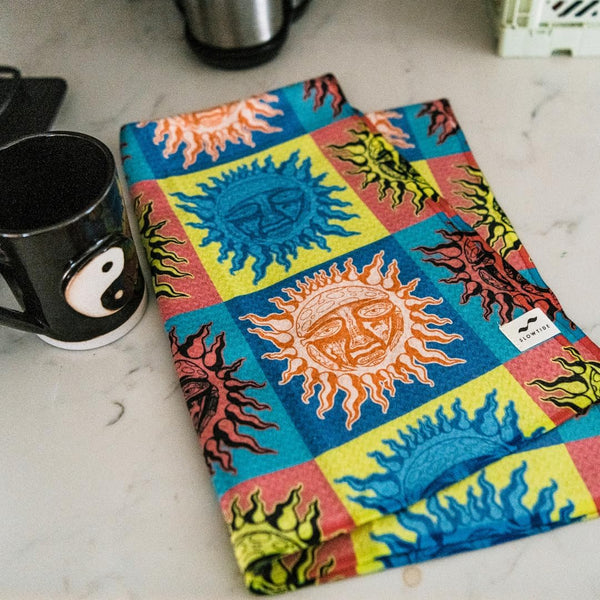 Slowtide X Sublime, Ruca Kitchen Towel, Quick Dry & Absorbent, Enhance Your Home, 18In X 28In