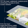 HERKKA 200 Pack Laminating Sheets, Holds 8.5 x 11 Inch Sheets, 3 Mil Clear Thermal Laminating Pouches 9 x 11.5 Inch Lamination Sheet Paper for