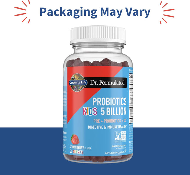 Garden of Life Dr Formulated 5 Billion CFU Prebiotic Fiber, Probiotic and Vitami