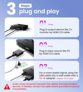 avedio links HDMI Splitter 1 in 2 Out [w/ 4 Ft Hdmi Cable]Not for Extended Display-Mirror Same Screen Only, 4K 1x2 HDMI Splitter 1 to 2 for 3D